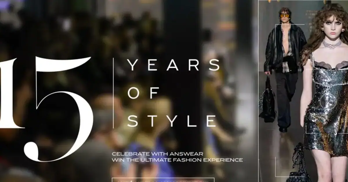 Wygraj wyjazd na Fashion Week z Answear. Zgłoszenia do 28 października
