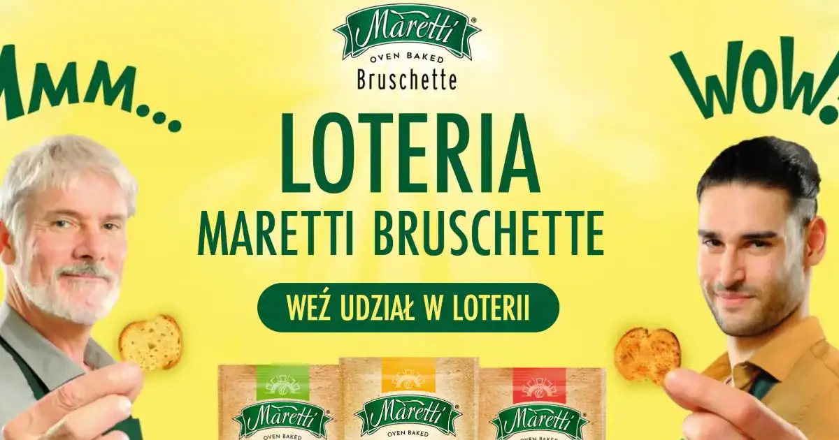 Wygraj miętową Vespę i piec do pizzy w akcji Maretti