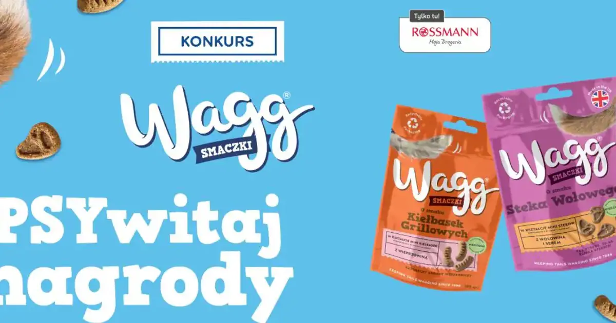 Wygraj wyjazd z psem i karty Rossmann w akcji WAGG
