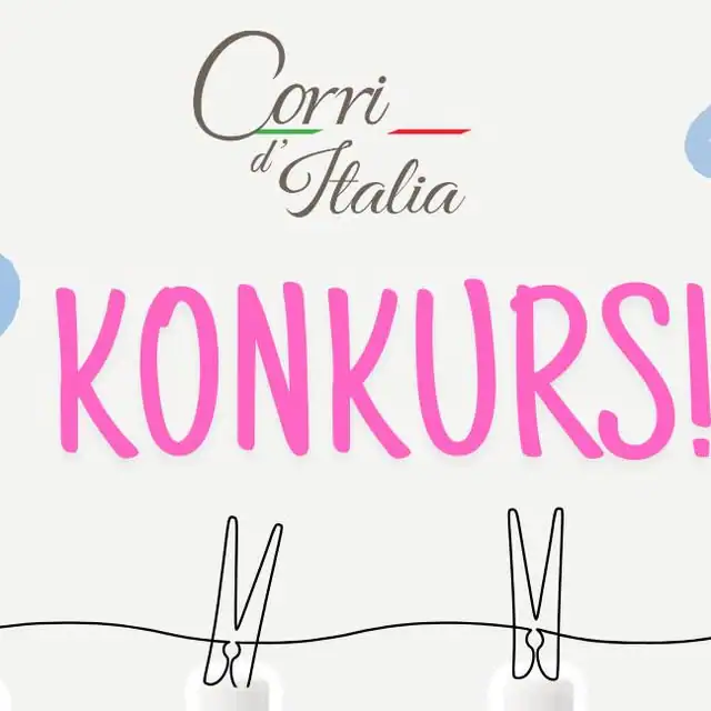 Konkurs Corri d'Italia „Z czym kojarzy Ci się zapach świeżego prania?”
