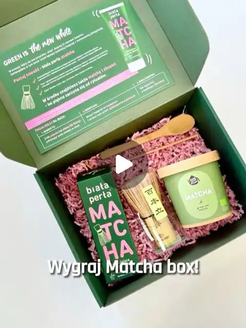 Konkurs Biała Perła "Wygraj Matcha Box"