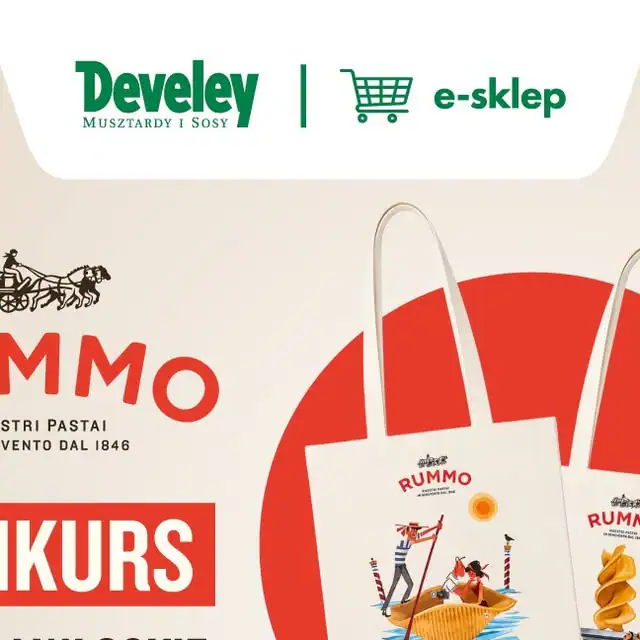 Konkurs Develey x Rummo "Wygraj włoskie torby na zakupy"