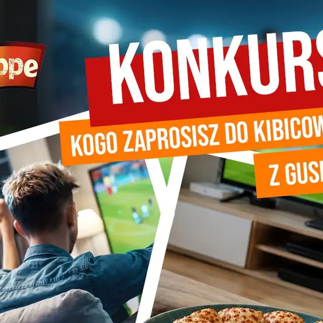 Konkurs Guseppe "Kogo zaprosisz do kibicowania z Guseppe"