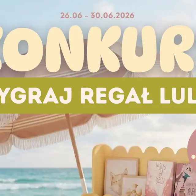 Konkurs Smartwood "Regał LULU w kolorze masełkowym"