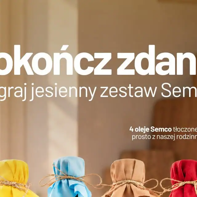 Konkurs Semco „Jesień smakuje jak…” — tło
