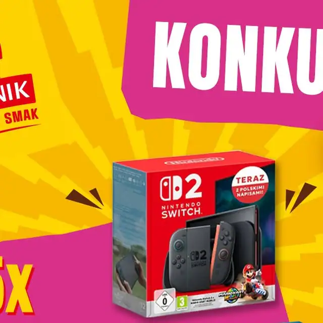 Konkurs Lajkonik "Nintendo Switch 2 z grą Mario Kart"