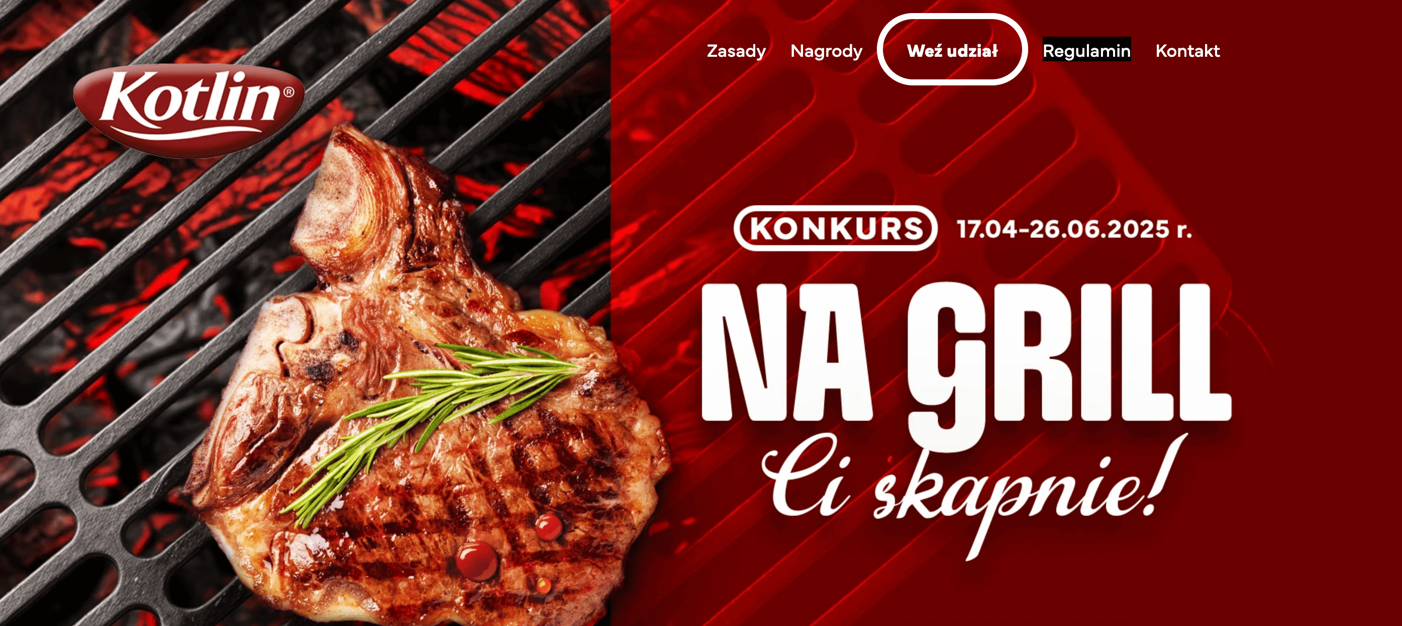 Promocja Kotlin "Na grill Ci skapnie"