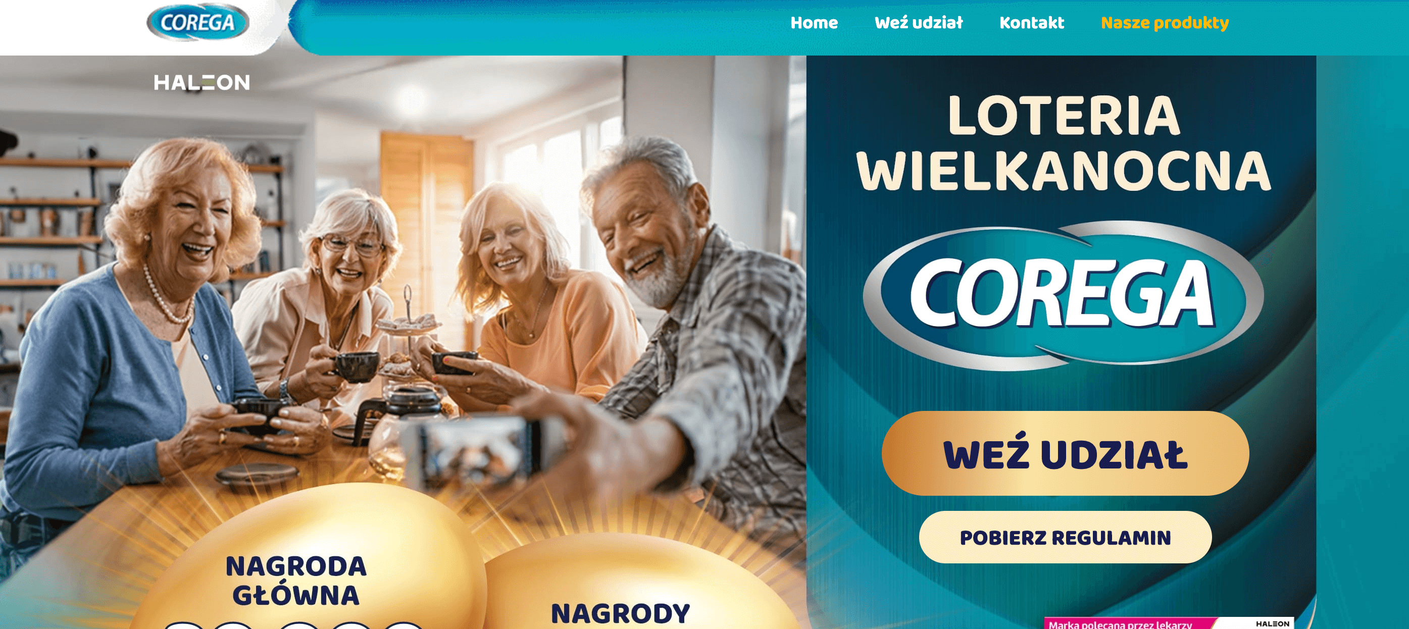 Loteria Corega "Loteria Wielkanocna Corega"