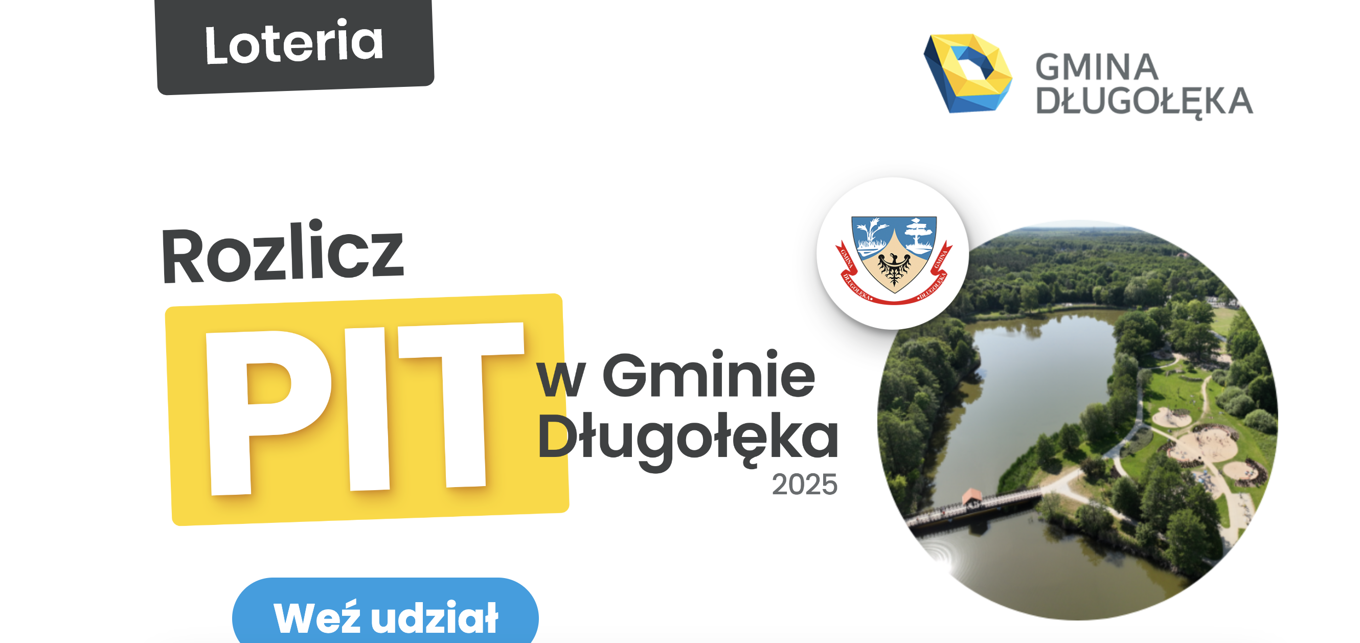 Loteria Gminy Długołęka „Rozlicz PIT w Gminie Długołęka 2025”