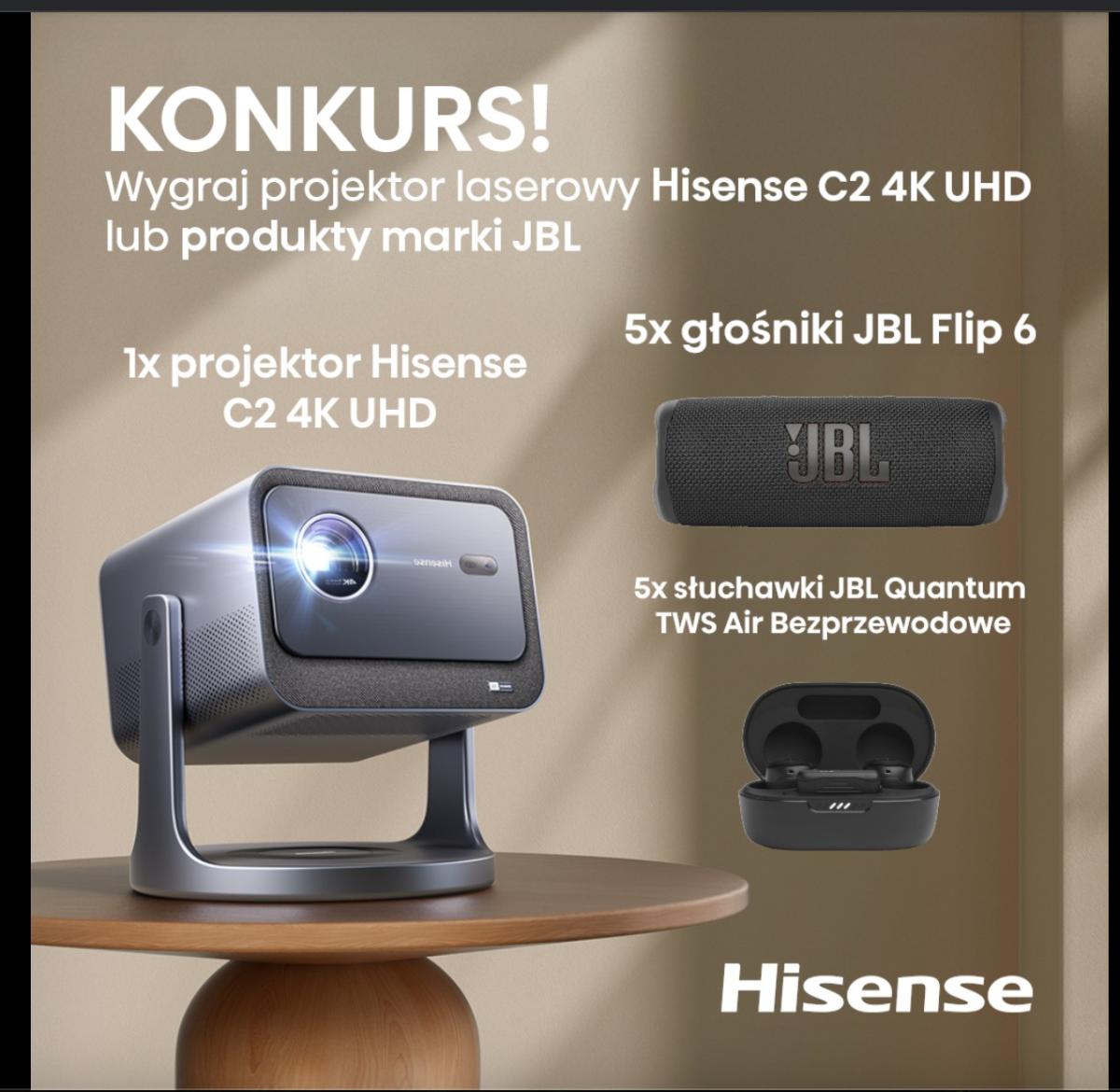Konkurs Hisense „Oglądaj z Hisense”