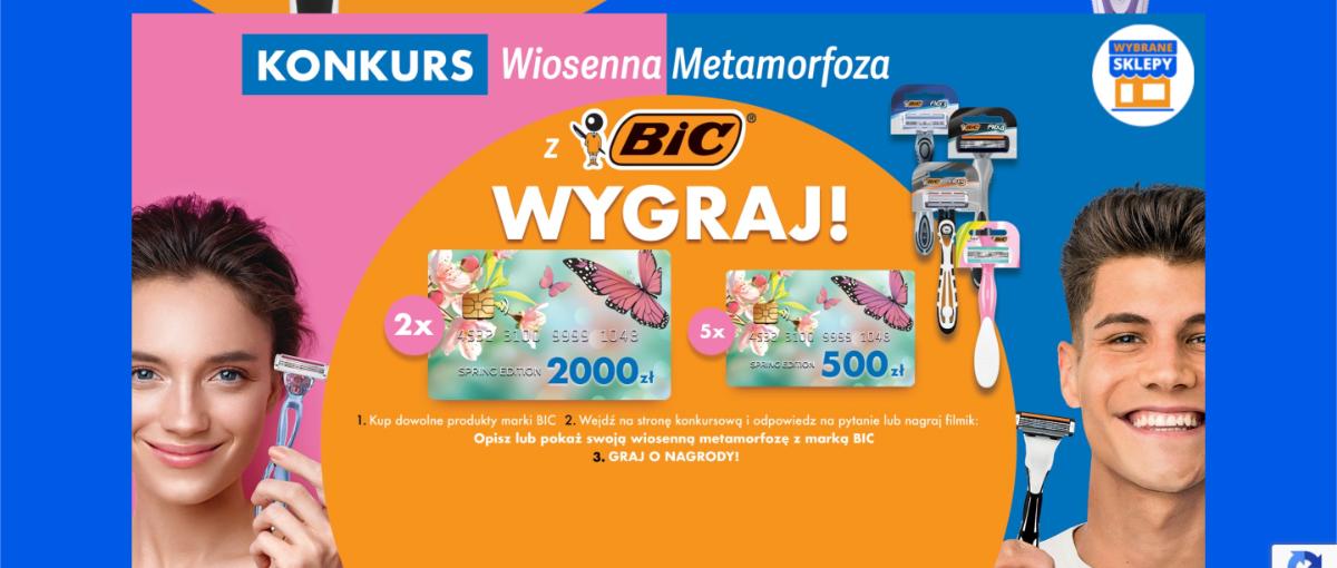 Konkurs BIC „Wiosenna Metamorfoza z BIC”