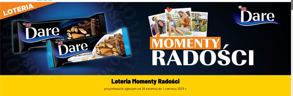 Loteria Dare "Momenty Radości"