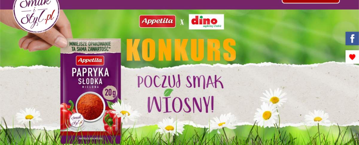 Konkurs Appetita "Poczuj smak wiosny"