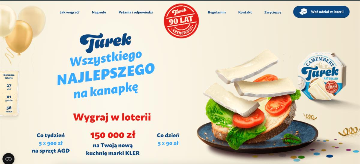 Loteria Turek 'Turek Wszystkiego najlepszzego na kanapkę'