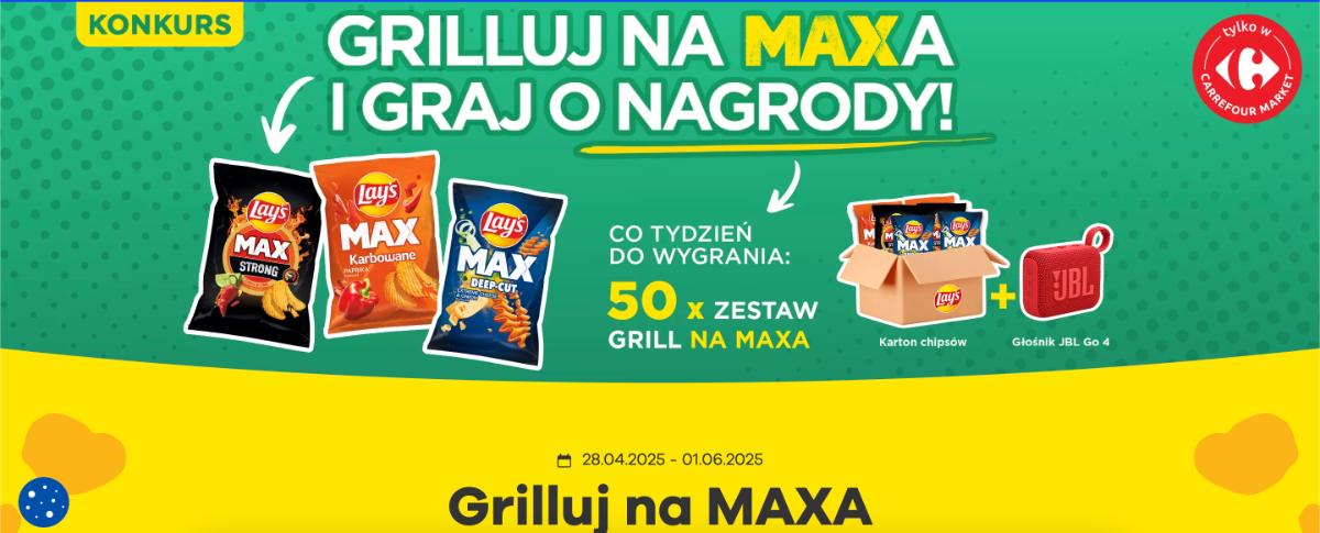 Konkurs  LAY'S  "Grilluj na MAXA"