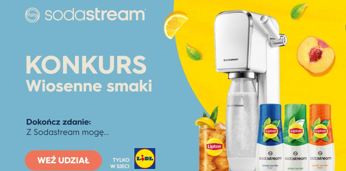  Konkurs Sodastream "Wiosenne smaki"  
