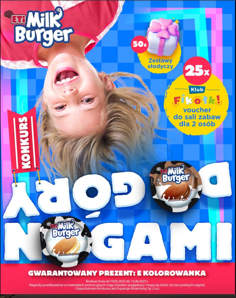 Konkursu MilkBurger „DO GÓRY NOGAMI”