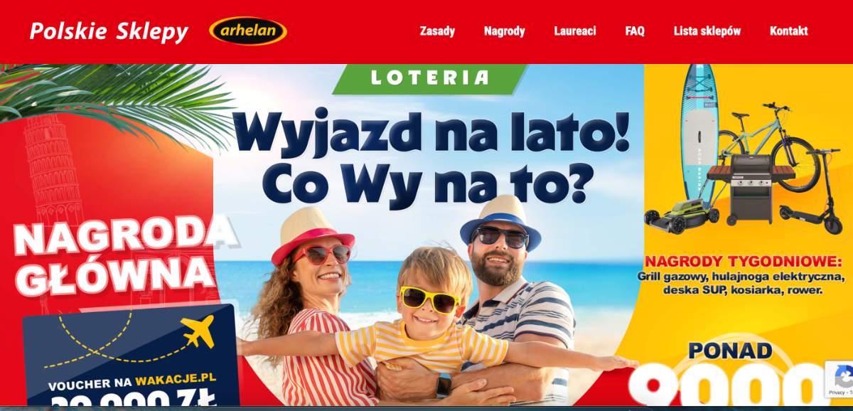 Loteria "Wakacyjna Loteria Arhelan"