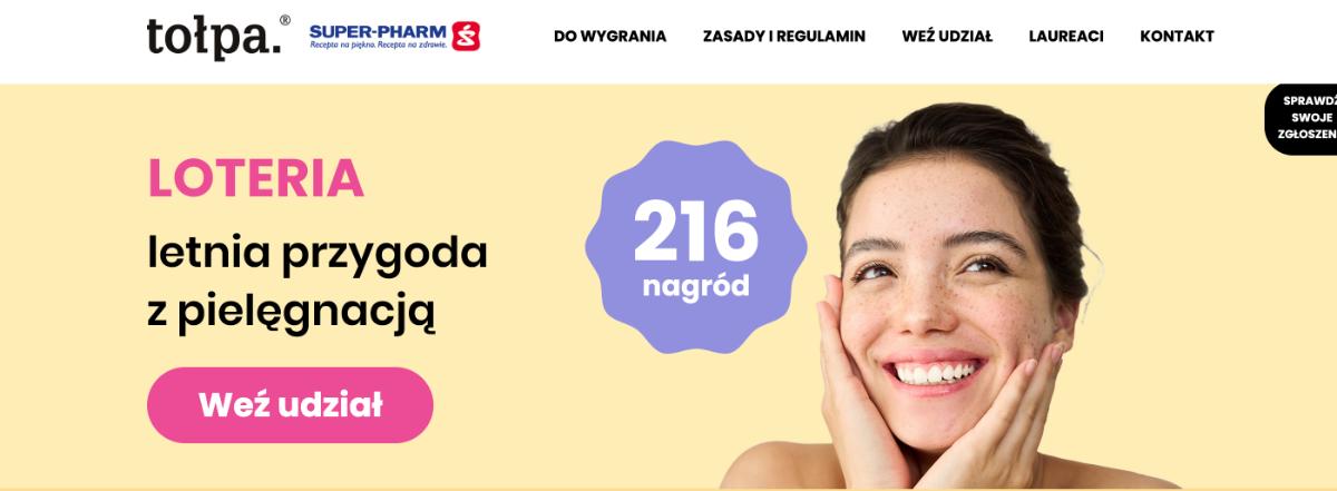 Loteria "Letnia przygoda z pielęgnacją"