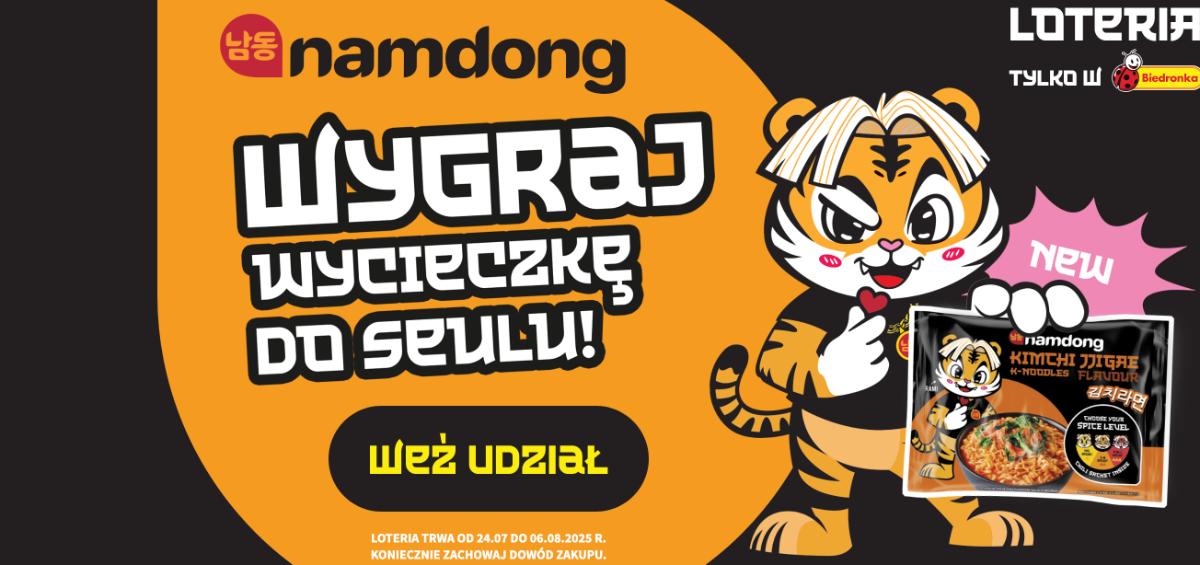 Loteria Biedronka „Loteria NAMDONG Biedronka”