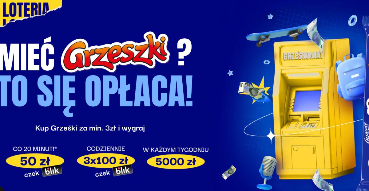 Loteria Grześki 2025 - Mieć Grzeszki? To się opłaca