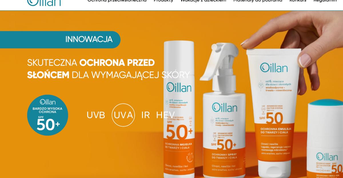 Konkurs Oillan „Oillan daje wakacyjną radość”