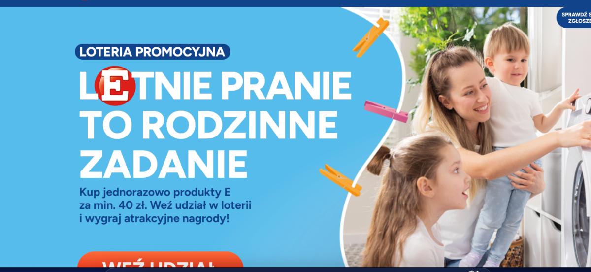 Loteria Carrefour „Letnie pranie to rodzinne zadanie”