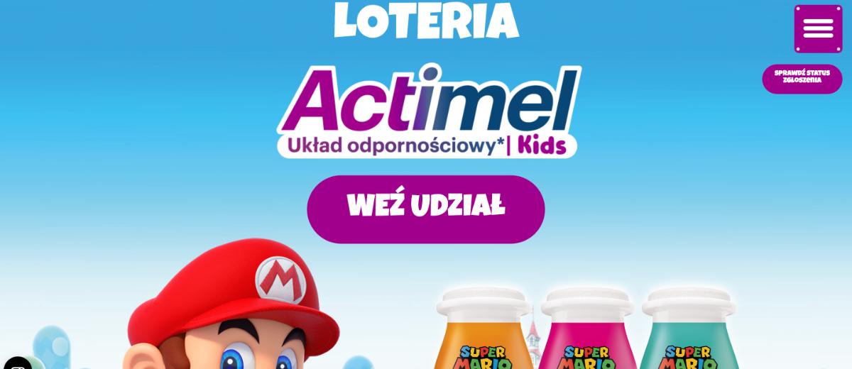Loteria Actimel "Actimel Kids”.