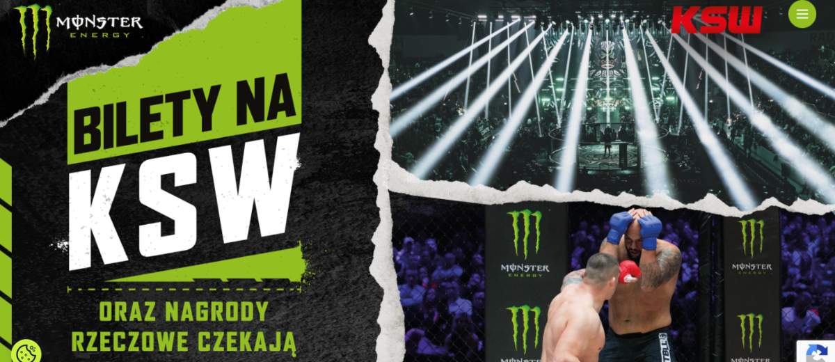 Konkurs Carrefour x Monster „POCZUJ EMOCJE KSW Z MONSTER”