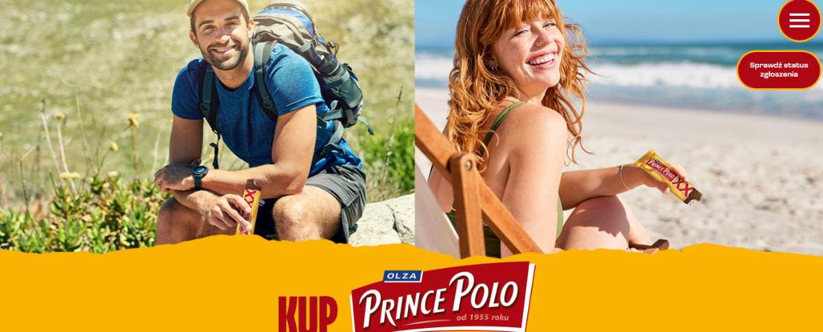 Konkurs Biedronka i Prince Polo "Przedłuż wakacje z Prince Polo"
