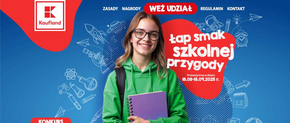 Loteria Kaufland x Lubella oraz Łowicz „ŁAP SMAK SZKOLNEJ PRZYGODY”