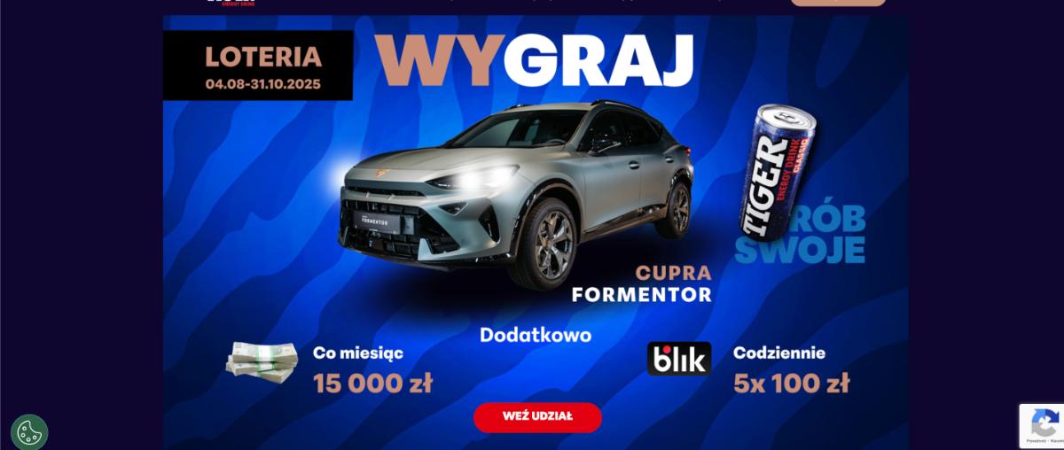 Loteria Tiger „TIGER RÓB SWOJE”