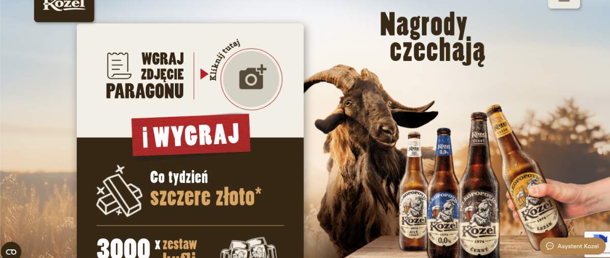 Loteria Carrefour x Kozel „Wygraj z Kozel 2025”