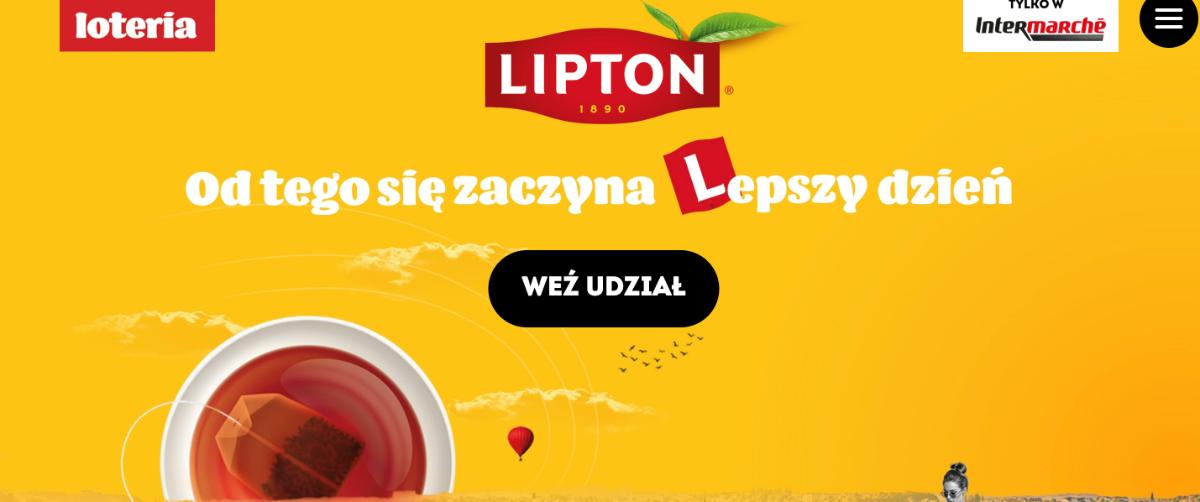 Loteria Intermarche x Lipton  „Wygrywaj z Lipton w Intermarche!”