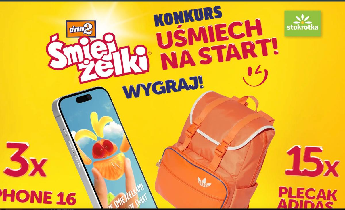 Konkurs Stokrotka x nimm2 Śmiejżelki "UŚMIECH NA START!"