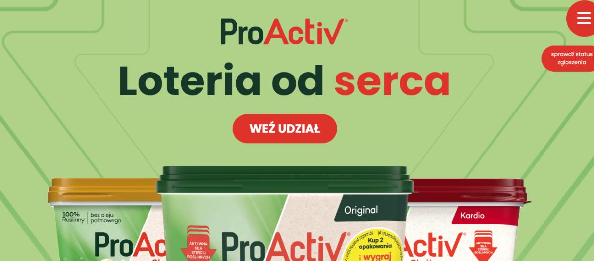 Loteria Biedronka & Kaufland x ProActiv "Loteria od serca"
