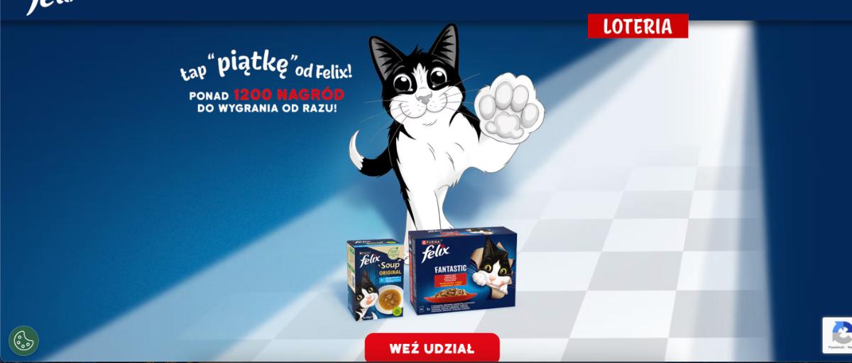 Loteria Felix "Łap „piątkę” od Felix!"