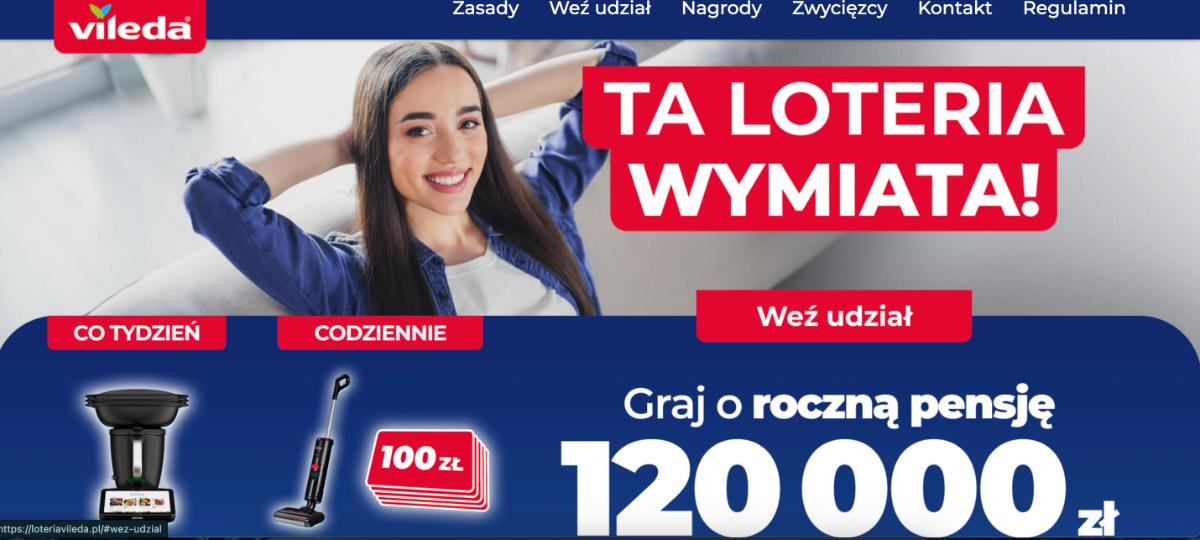Loteria Vileda „Ta loteria wymiata!”