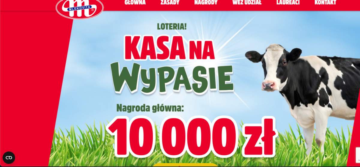 Loteria Mlekovita "Kasa na wypasie"