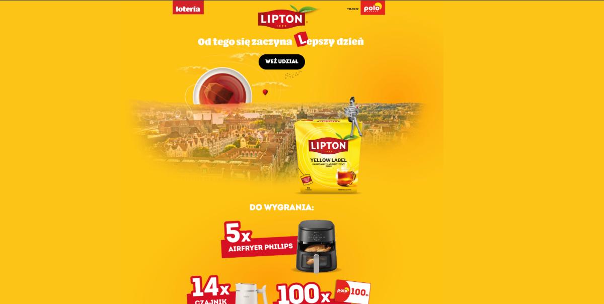 Loteria Polomarket x Lipton „Wygrywaj z Lipton w Polomarket!”