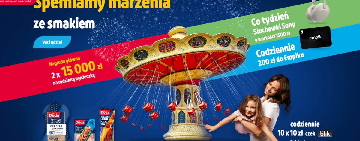 Loteria Duda "Spełniamy marzenia ze smakiem"
