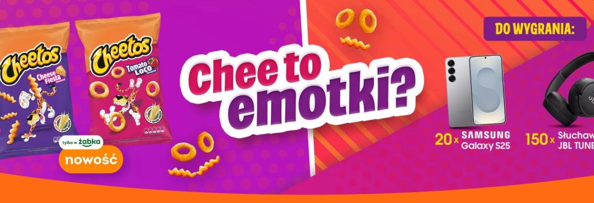 Konkurs Żabka x Cheetos  „Cheetos emotki”