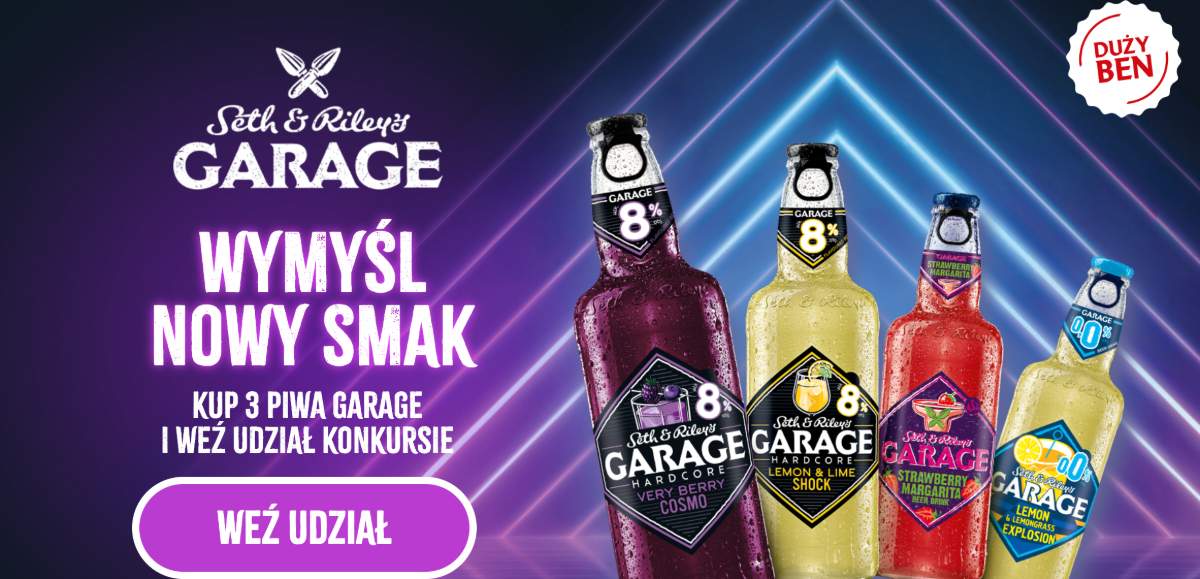 Konkurs Garage x Duży Ben "Twój smak Garage"