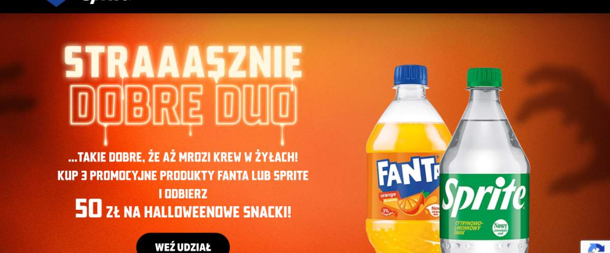 Konkurs Fanta & Sprite x Intermarche „STRASZNIE DOBRE DUO”