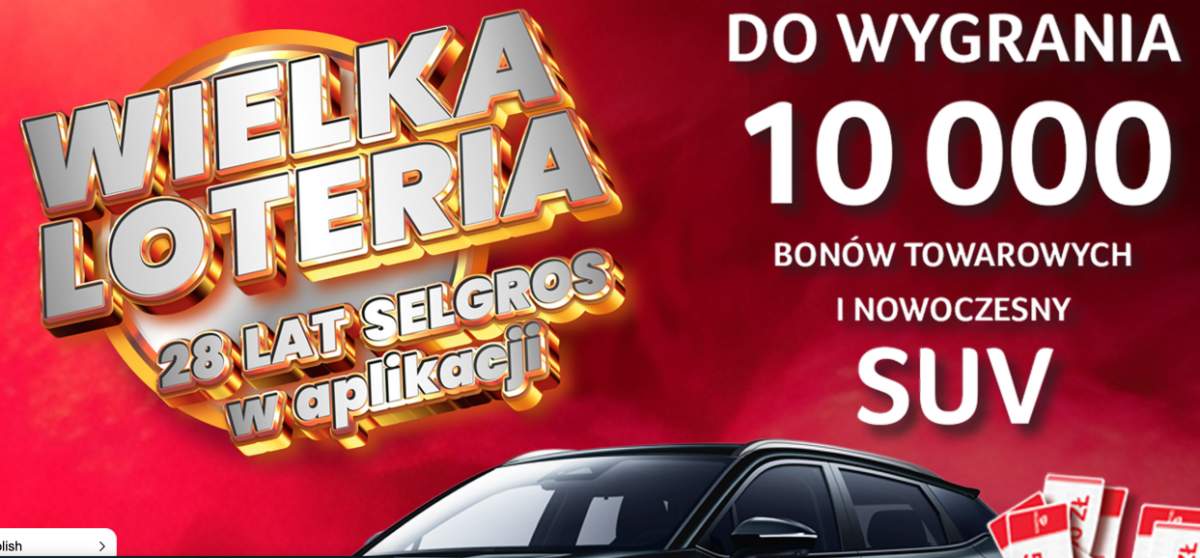 Loteria Selgros "28 lat Selgros"