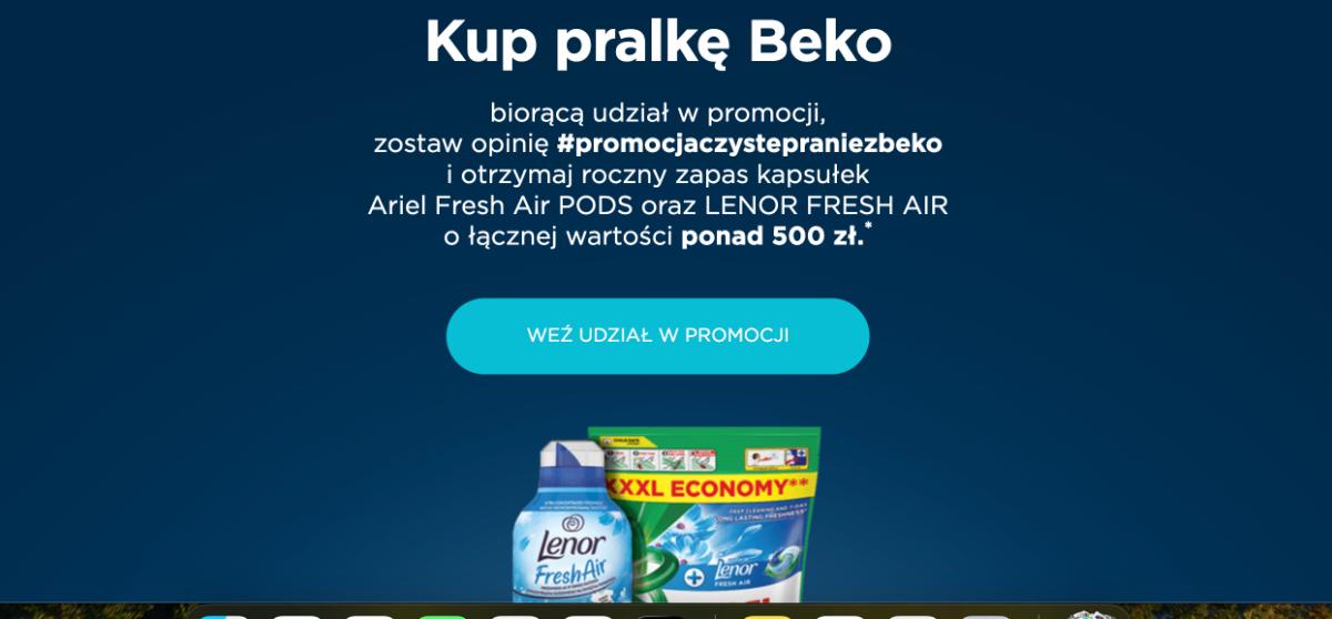 Promocja Beko „Promocja Pralki Beko 2025”