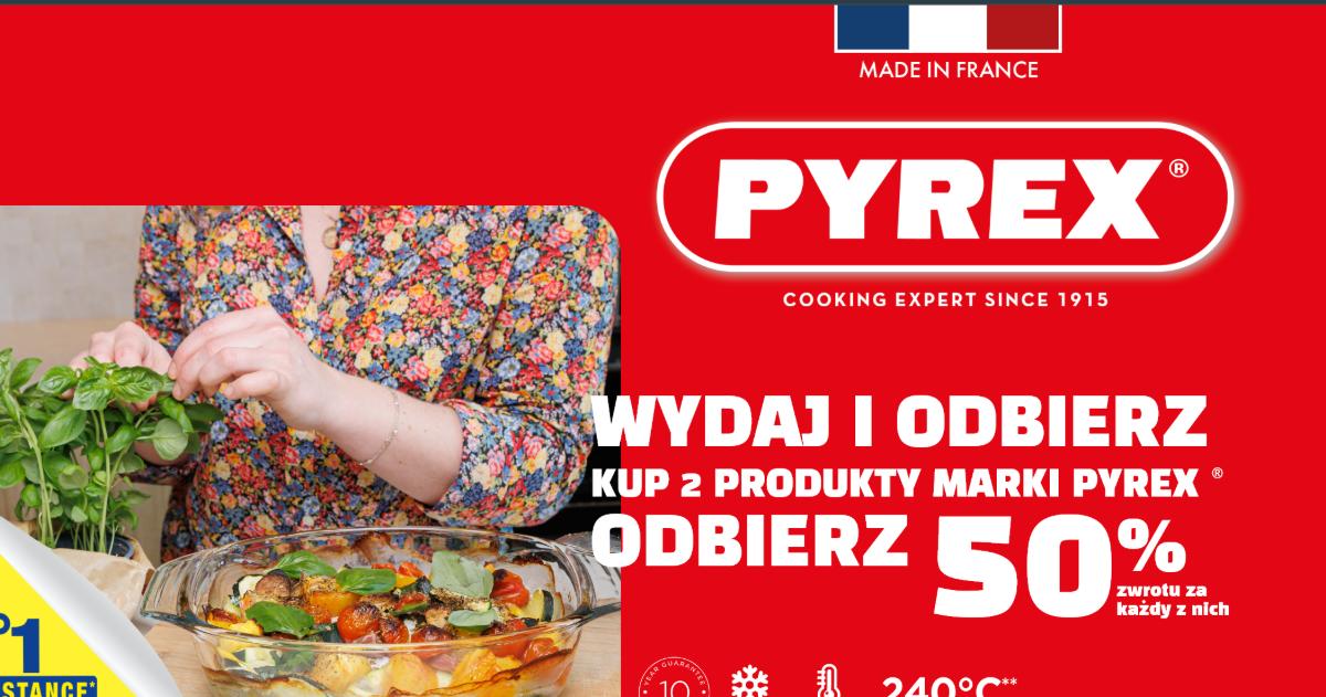 Promocja Pyrex „CASH BACK PYREX PRODUCTS 2025”