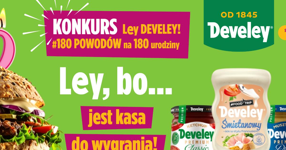 Konkurs Develey „Ley Develey”