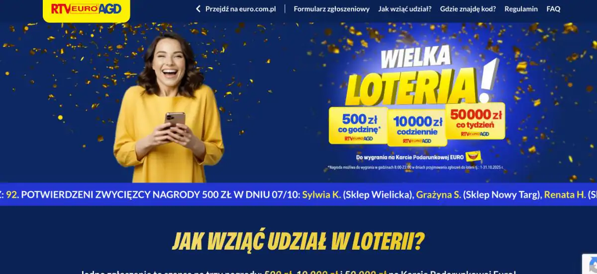 Wielka Loteria RTV EURO AGD