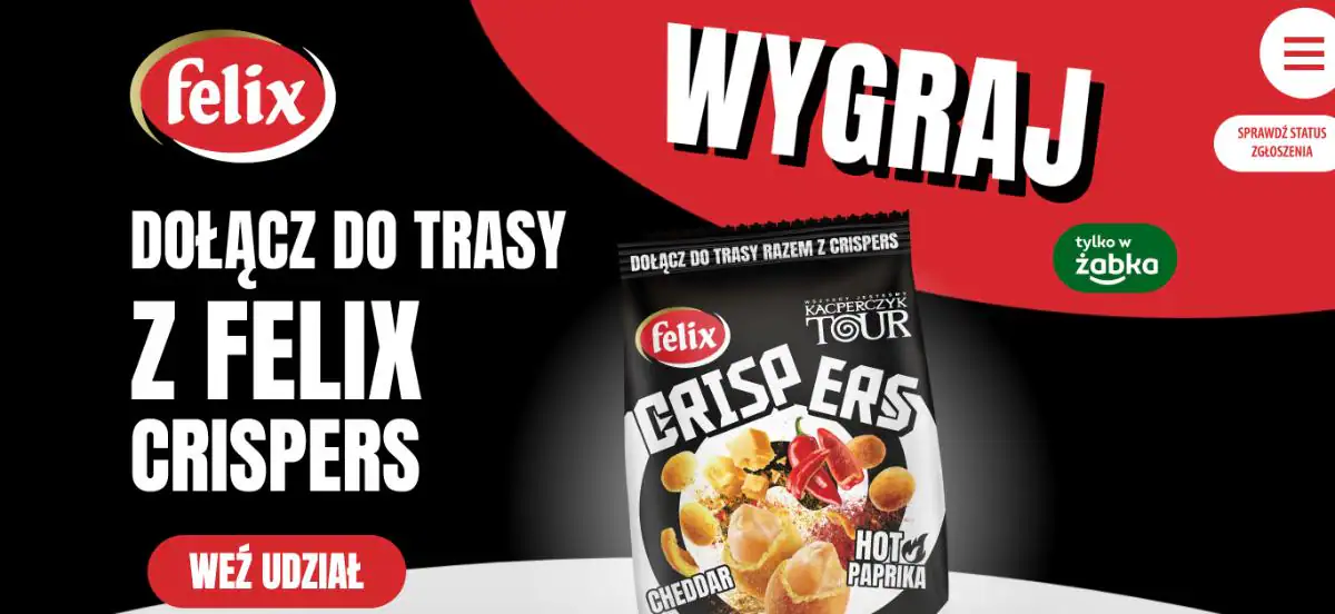 Konkurs Crispers x Żabka "Crispers i Kacperczyk Tour"